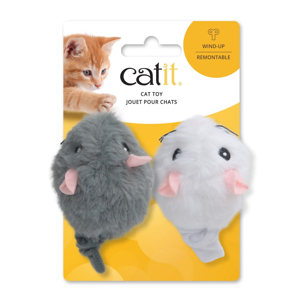 Jouet Catit pour chats - Souris - Paquet de 2