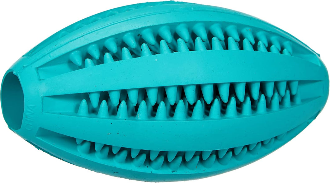 Jouet Trixie pour chien - dentafun ballon de rugby en caoutchouc