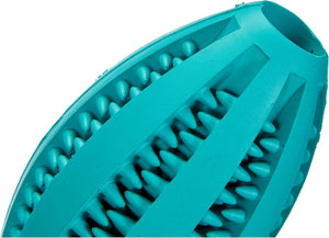 Jouet Trixie pour chien - dentafun ballon de rugby en caoutchouc