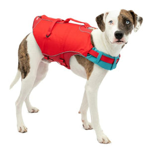 Kurgo Veste de sauvetage Surf'n'turf pour chien, Rouge