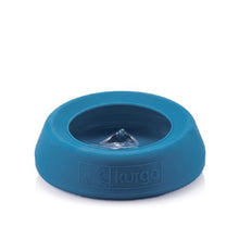 Charger l&#39;image dans la galerie, Kurgo Bol à eau en silicone pour voiture anti éclaboussures Wander, Bleu
