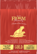 Load image into Gallery viewer, Fromm Gold Weight Management Large Breed Dog Food
