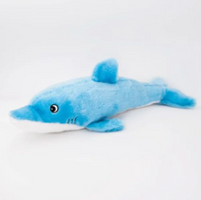 Load image into Gallery viewer, Jouet pour chien peluche Zippy Paws - Dauphin 20 pouces
