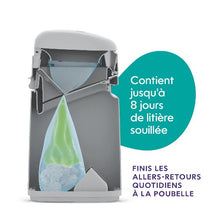Charger l&#39;image dans la galerie, Litter Genie Poubelle à litière pour chat Easy Roll
