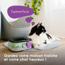 Charger l&#39;image dans la galerie, Litter Genie Recharge Jumbo Eco pour poubelle Litter Genie, Dure jusqu&#39;à 4 mois

