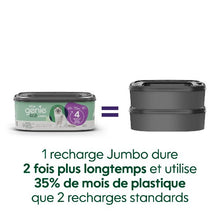 Charger l&#39;image dans la galerie, Litter Genie Recharge Jumbo Eco pour poubelle Litter Genie, Dure jusqu&#39;à 4 mois
