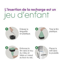 Charger l&#39;image dans la galerie, Litter Genie Recharge Jumbo Eco pour poubelle Litter Genie, Dure jusqu&#39;à 4 mois
