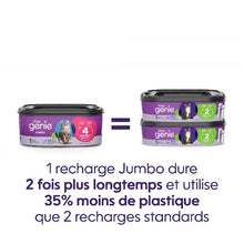 Charger l&#39;image dans la galerie, Litter Genie Recharge Jumbo pour poubelle Litter Genie, Dure jusqu&#39;à 4 mois
