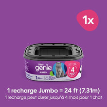 Charger l&#39;image dans la galerie, Litter Genie Recharge Jumbo pour poubelle Litter Genie, Dure jusqu&#39;à 4 mois
