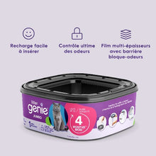 Charger l&#39;image dans la galerie, Litter Genie Recharge Jumbo pour poubelle Litter Genie, Dure jusqu&#39;à 4 mois
