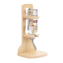 Load image into Gallery viewer, Living World Support en bois SPLASH  pour bouteille à eau - 14 x 12 x 28 cm
