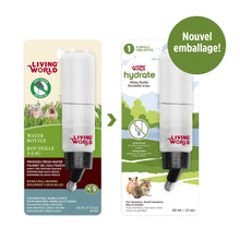Charger l'image dans la galerie, Living World bouteille à eau étanche en plastique pour petits mammifères
