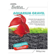 Charger l&#39;image dans la galerie, Gravier Marina Betta, noir, 500 g (1,1 lb)
