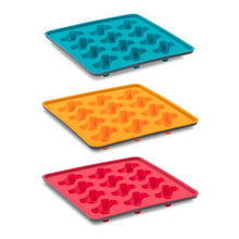 Load image into Gallery viewer, Messy Mutts Moule à sucettes glacées en silicone avec cadre (12 friandises), Melon

