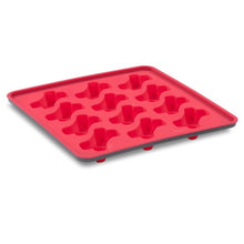Load image into Gallery viewer, Messy Mutts Moule à sucettes glacées en silicone avec cadre (12 friandises), Melon
