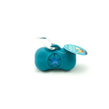 Charger l&#39;image dans la galerie, Messy Mutts Distributeur à sacs de ramassage en silicone, Bleu
