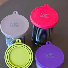 Charger l&#39;image dans la galerie, Messy Mutts couvercle en silicone pour conserves, Violet
