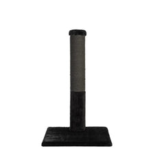 Load image into Gallery viewer, Noba Classic griffoir 28" - Fausse fourrure noire \ corde de fique charbon
