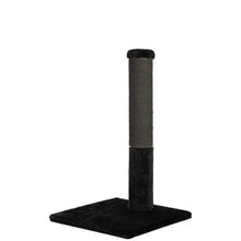 Load image into Gallery viewer, Noba Classic griffoir 28" - Fausse fourrure noire \ corde de fique charbon
