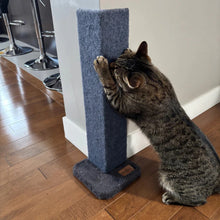 Load image into Gallery viewer, Noba Griffoir et Protecteur de Coin pour Chat - 23 pouces - Noir

