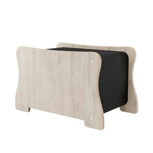 Load image into Gallery viewer, Noba Origin La Maison Hamac - Hamac et cachette griffable pour chat - Noir
