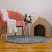 Load image into Gallery viewer, Noba Origin Le Chalet Noba - Maison griffable pour chat - Noir
