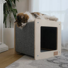 Load image into Gallery viewer, Noba Urban La maison pour animaux de compagnie Urban Hut - Noir
