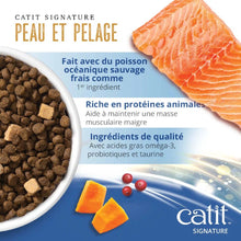 Charger l'image dans la galerie, Nourriture Catit Signature avec cru séché à froid pour chats adultes - Repas de poisson océanique - Peau et pelage
