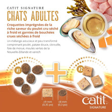 Charger l'image dans la galerie, Nourriture Catit Signature avec cru séché à froid pour chats adultes - Repas de poulet
