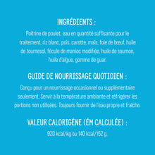 Load image into Gallery viewer, Nutrience garnitures Style maison pour chiens - Poulet et riz - 152 gr
