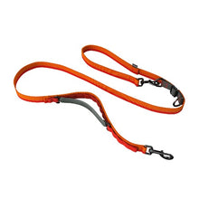 Charger l&#39;image dans la galerie, Nuvuq Laisse multifonctionnelle pour chien, Orange tangerine
