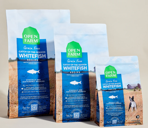 Open Farm nourriture pour chien - Poisson blanc et Légumes sans grain