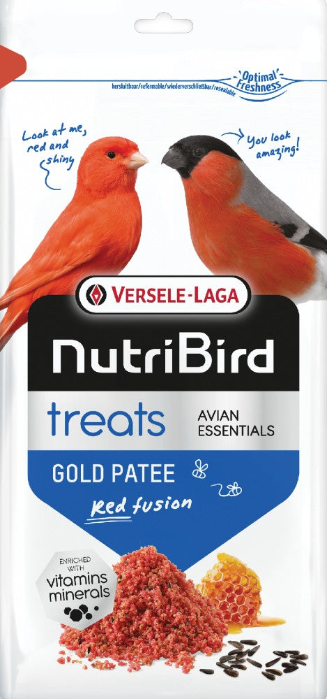Nutribird Versele-Laga Pâtée aux œufs avec colorant rouge