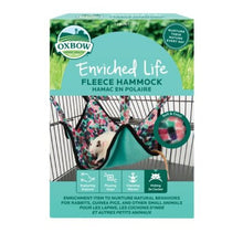 Charger l&#39;image dans la galerie, Oxbow Enriched Life - Cachette pour rongeur - Hamac en tissu polaire
