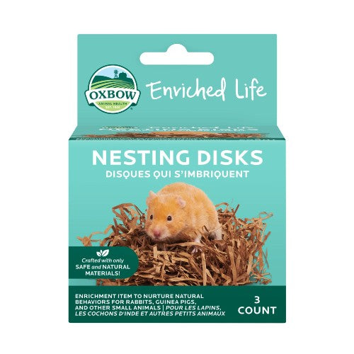 Oxbow Enriched Life - Jeu interactif pour rongeur - Disques sui s'imbriquent