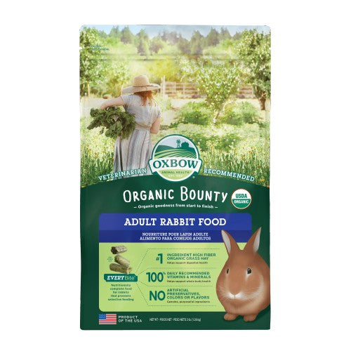 Oxbow Organic Bounty - Nourriture pour lapin 3 lbs