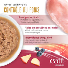 Charger l'image dans la galerie, Pâté Catit Signature - Poulet dans du bouillon d’os - Contrôle du poids - Chats adultes
