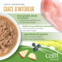 Load image into Gallery viewer, Pâté Catit Signature - Poulet, dinde et canard dans du bouillon d’os - Chats d’intérieur
