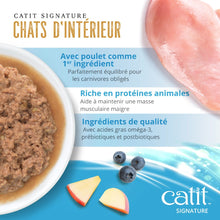 Charger l'image dans la galerie, Pâté Catit Signature - Poulet et poisson dans du bouillon d’os - Chats d’intérieur
