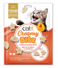 Charger l'image dans la galerie, GÂTERIES CATIT CREAMY BITZ  Poulet et pétoncle
