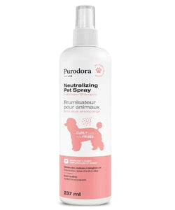 Purodora Lab Brumisateur neutralisant d'odeurs pour animaux à poils frisés 237 ml