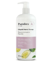 Charger l&#39;image dans la galerie, Purodora Lab Savon à main liquide - Menthe et lime
