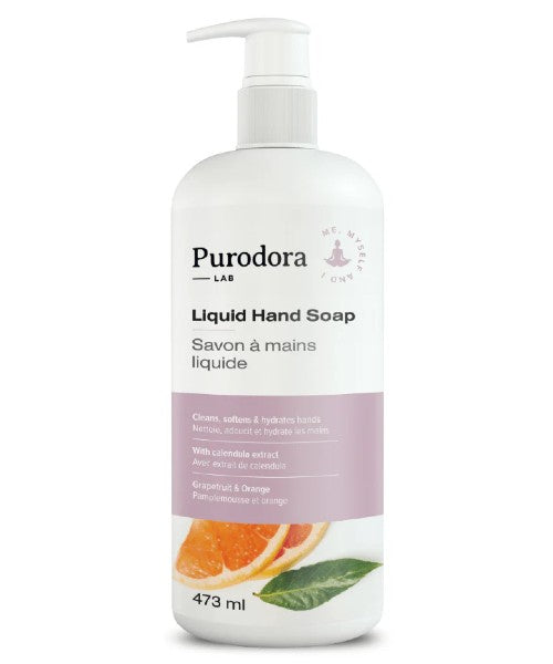 Purodora Lab Savon à main liquide - Pamplemousse et orange