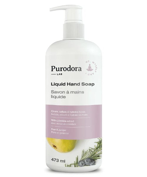 Purodora Lab Savon à main liquide - Poire et genévrier