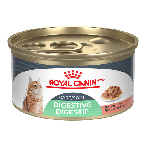 Conserve pour chat Royal Canin -Caisse de 24- Fines tranches en sauce Digestif