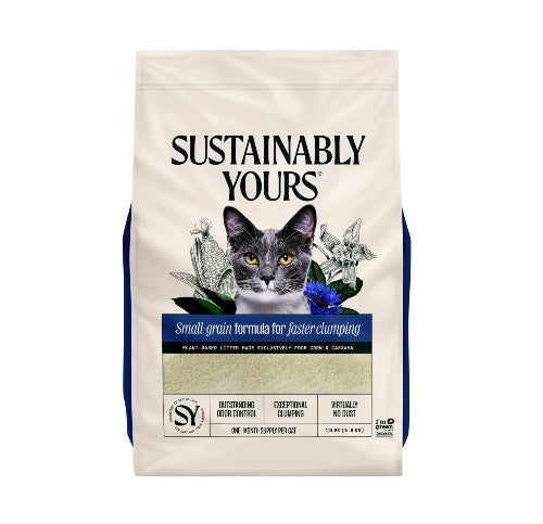 SUSTAINABLY YOURS litière agglomérante biodégradable multi-cat plus