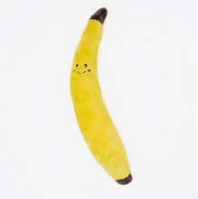 Load image into Gallery viewer, Jouet pour chien peluche Zippy Paws - Jiggle Banane
