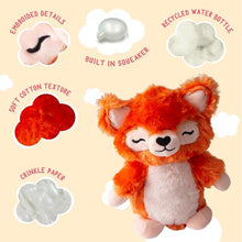 Charger l&#39;image dans la galerie, Snugarooz Jouet pour chien - Le bébé panda roux Foxy
