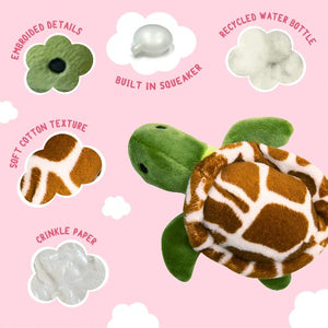 Snugarooz Jouet pour chien - Le bébé tortue Shelldon