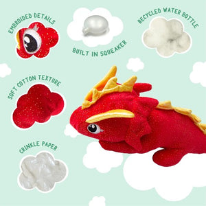 Snugarooz Jouet pour chien - Le dragon Fire
